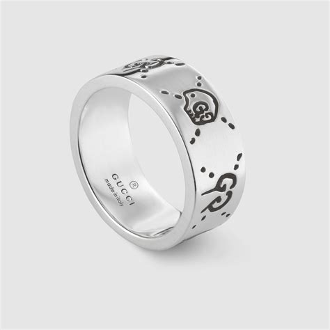 gucci ghost ring womens small|Gucci ghost ring women.